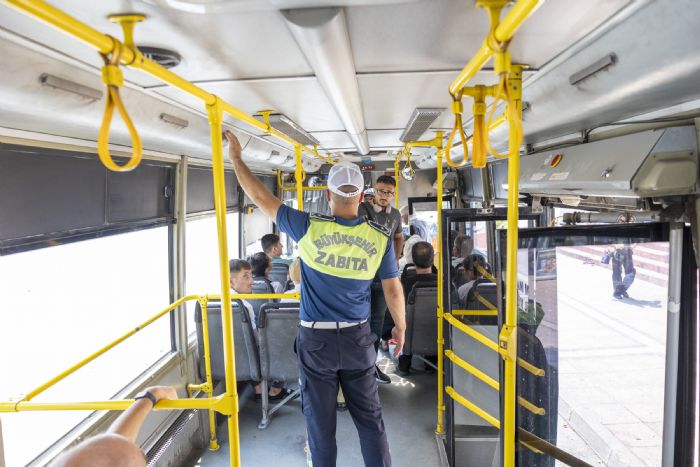 Büyükşehir’den Toplu Taşıma Araçlarına Klima Denetimi