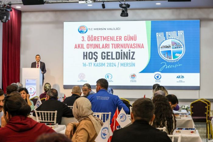 Türkiye Akıl Ve Zeka Oyunları Turnuvası Mersin'de başladı